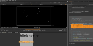  Snowfall in Nuke using BlinkScript